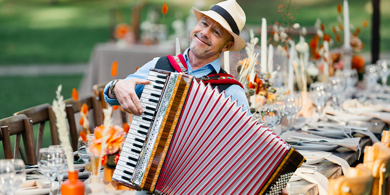 Denis Labrie - accordeoniste ambiance