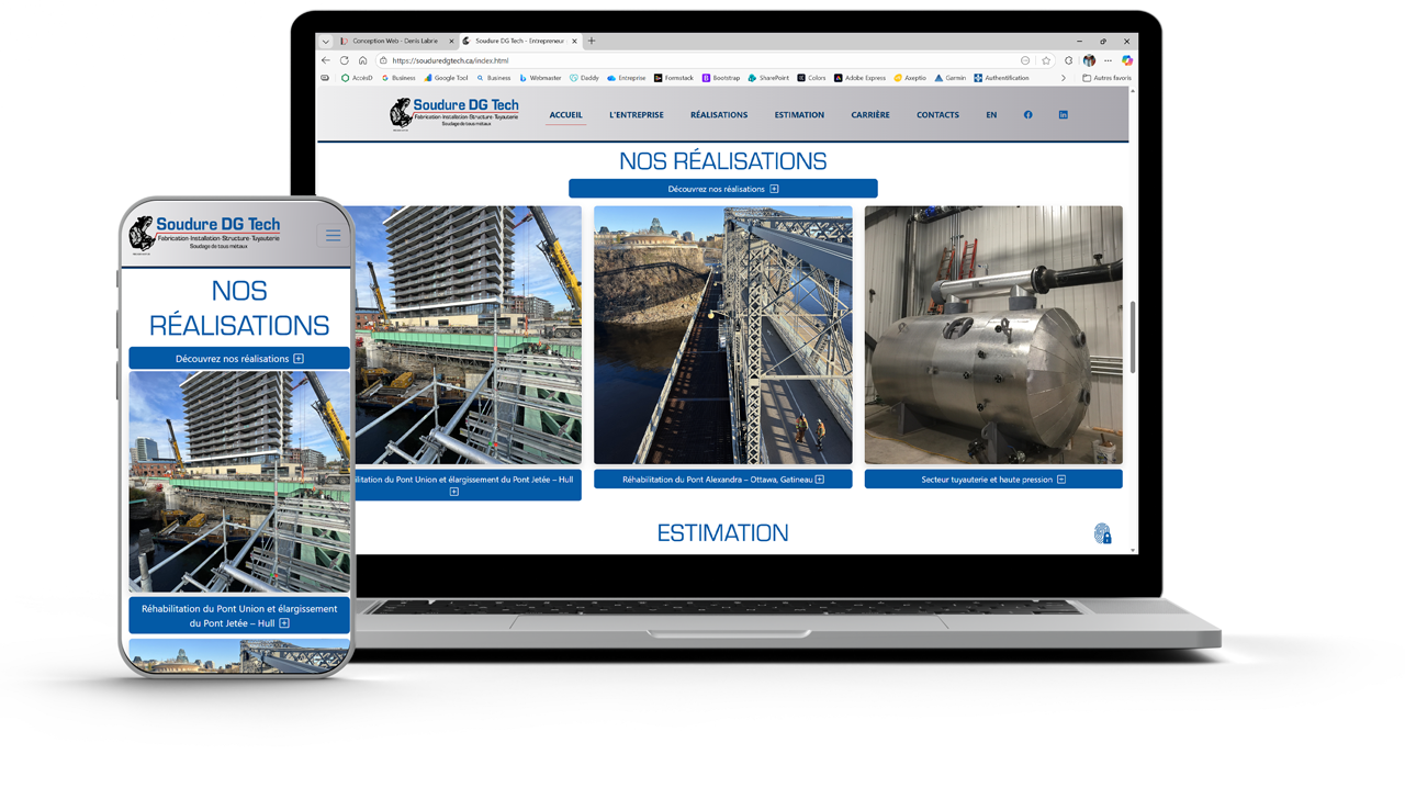 Denis Labrie - Concepteur Web